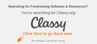 Classy.org Fundraising Platform